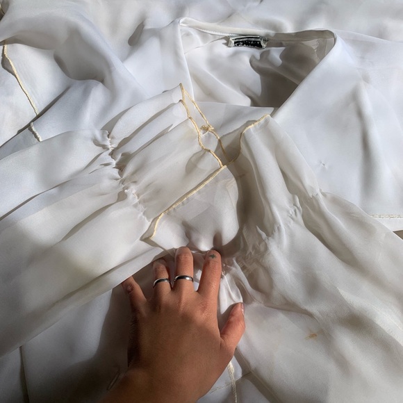 vintage teddi of california blouse - Picture 6 of 6